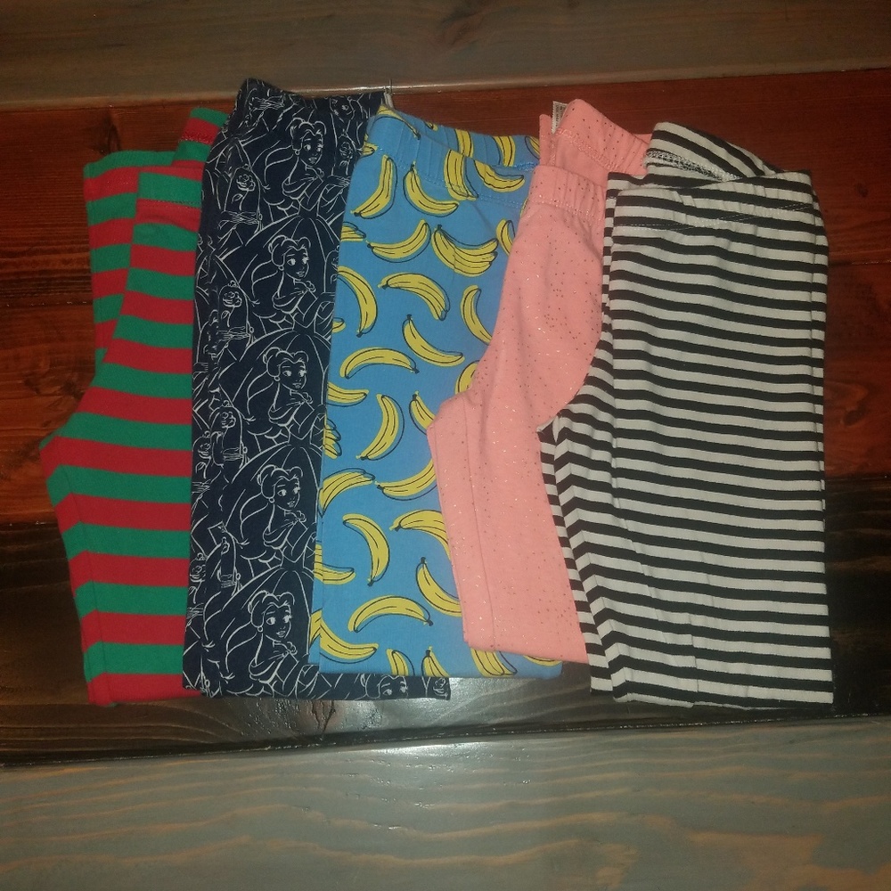 Bundle of 5 - full length leggings